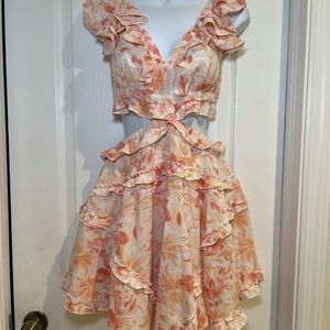 Floral Flowy Mini Dress